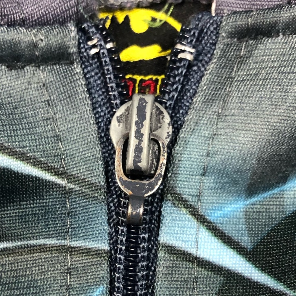 Batman Gray Lightweight Jacket size 7 - Picture 5 of 9